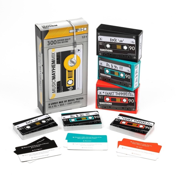 NEW Music Mayhem Mix 300 Trivia Game 2-6 Players - Picture 2 of 6